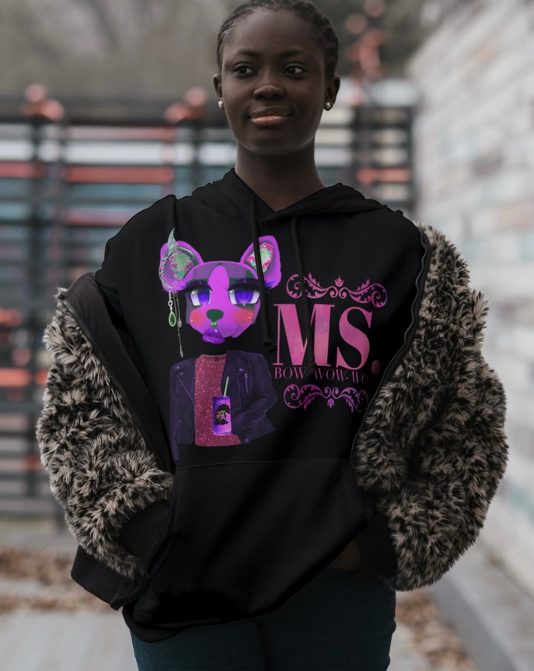 Ms. Bow-Wow-Wow Hoodie