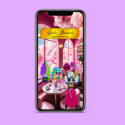 Girl Brunch Wallpaper