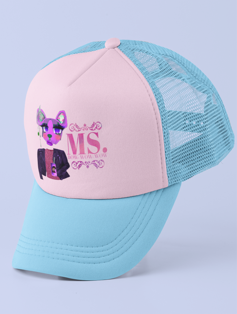 Ms. Bow-Wow-Wow (Trucker Hats)