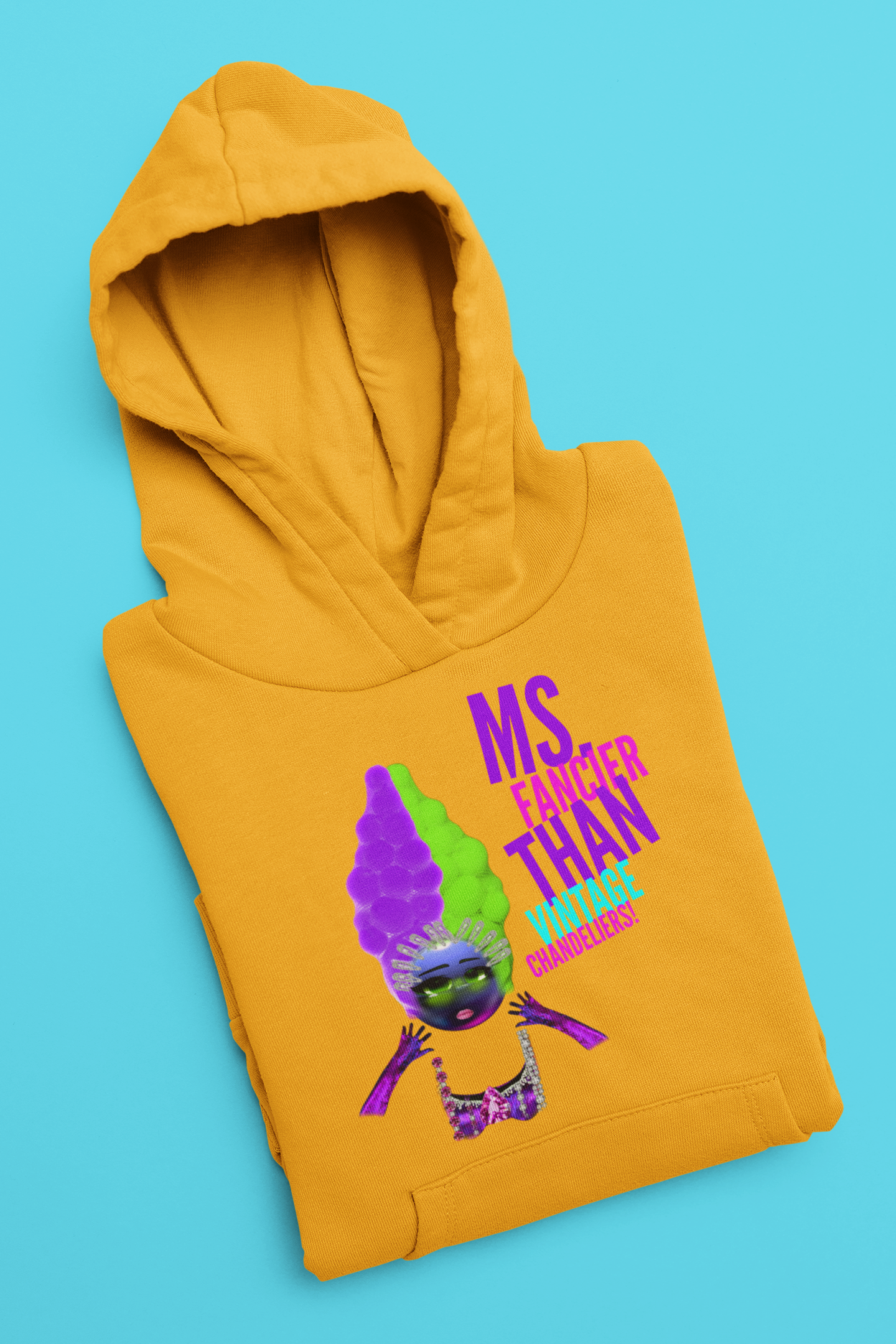 Ms. Fancier Than Vintage Chandeliers! Hoodie