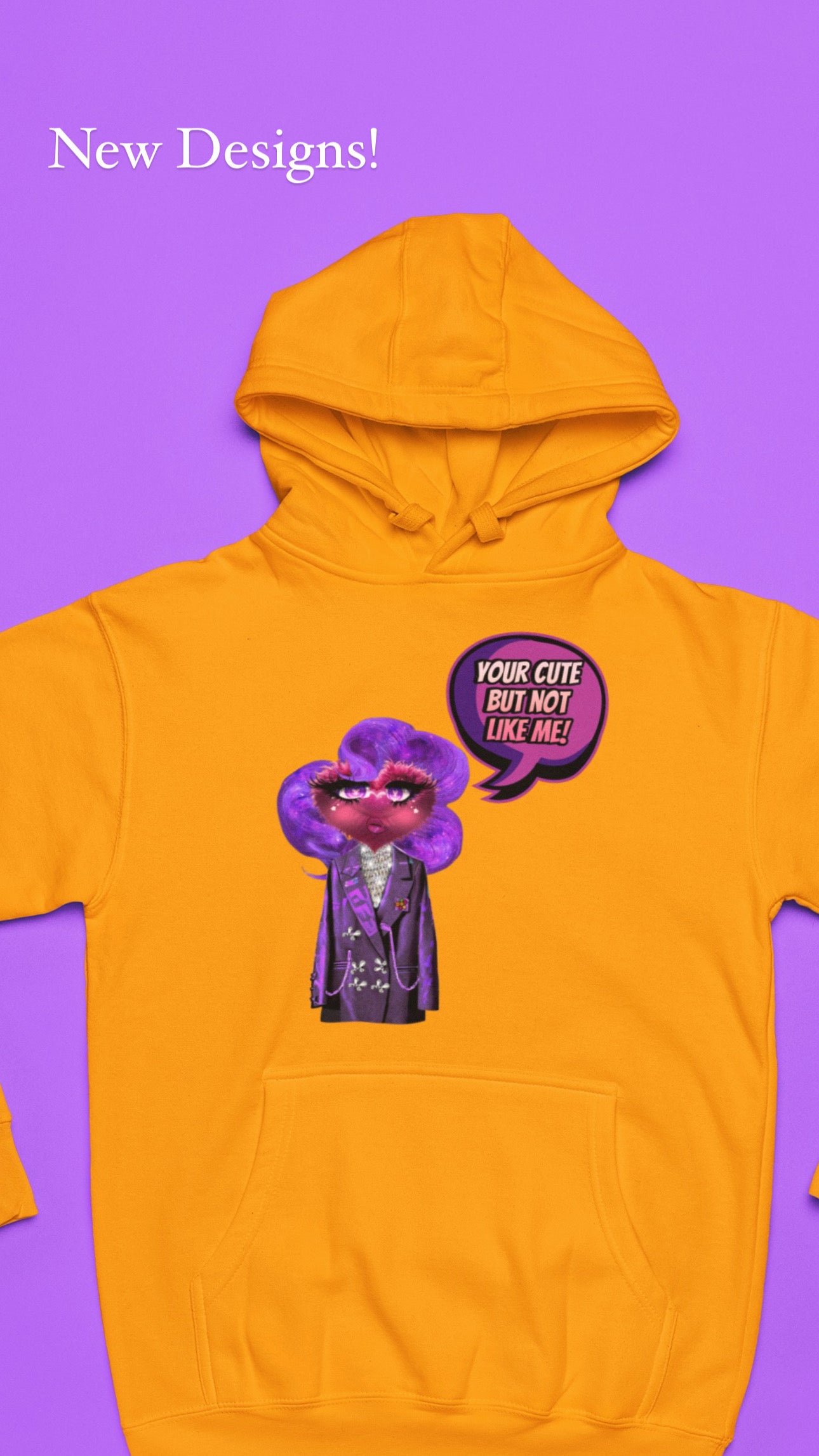 Ms. Born As A Creature Of Luxury (Chatbot Hoodie)