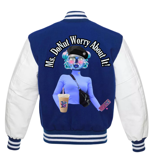 Ms. DoNut Worry About It! Varsity Jacket