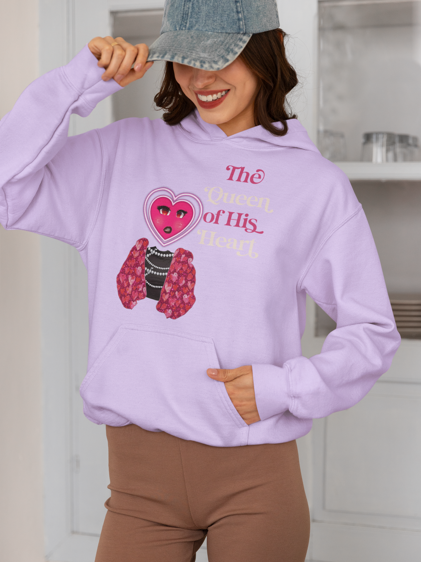 The Queen of His Heart Hoodie (V-Day)