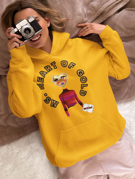 Ms. Heart of Gold Hoodie (V-Day)