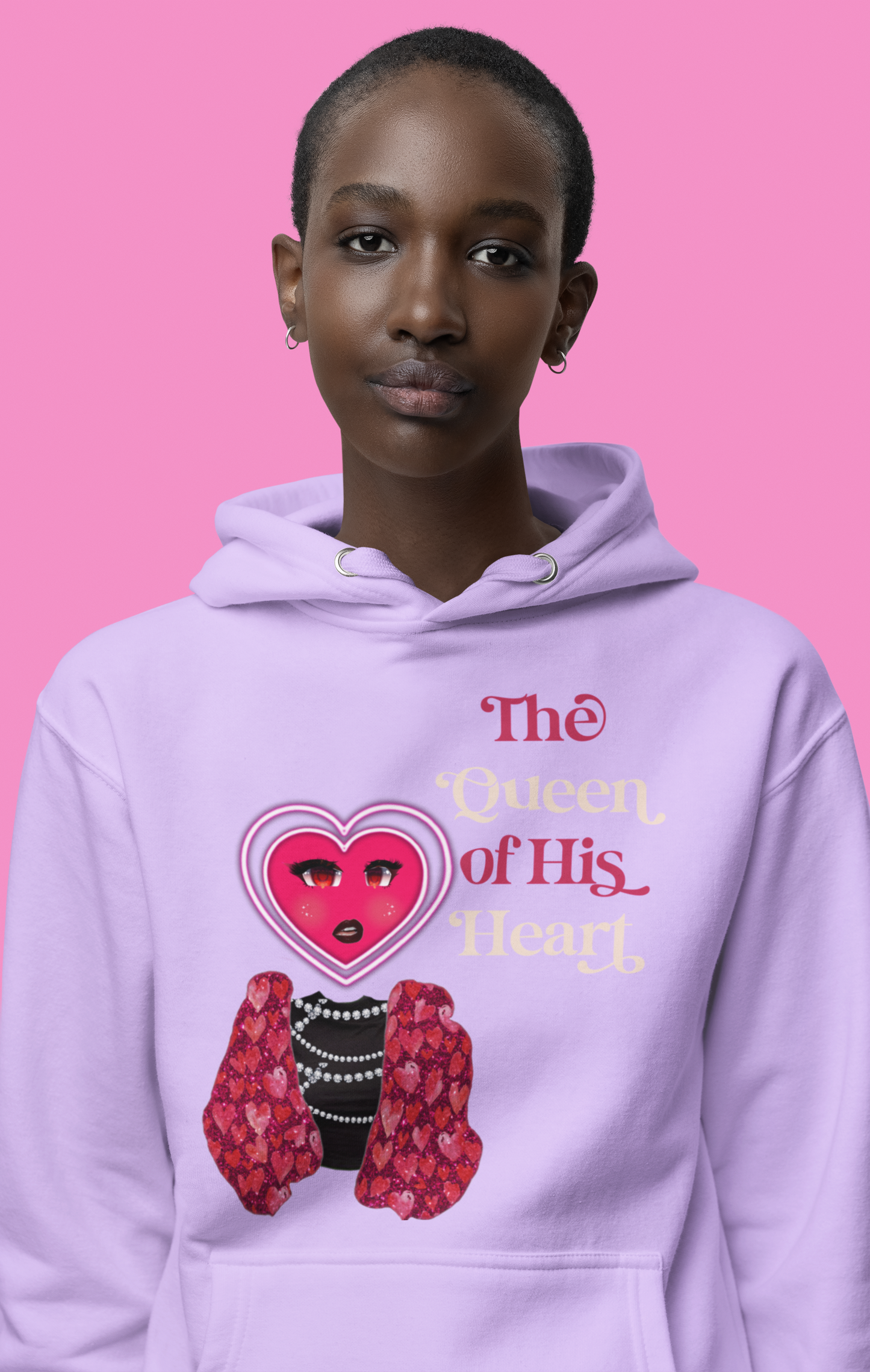 The Queen of His Heart Hoodie (V-Day)