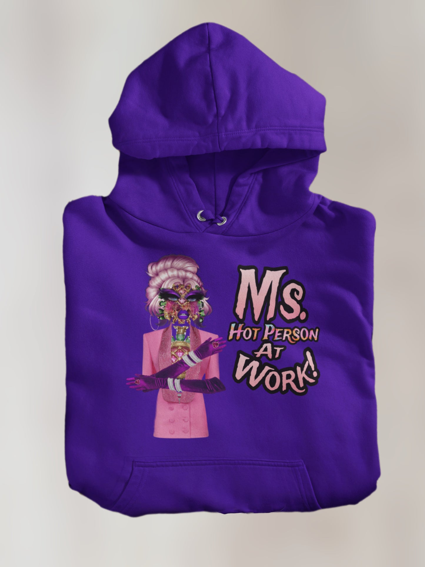 Ms. Hot Person at Work Hoodie