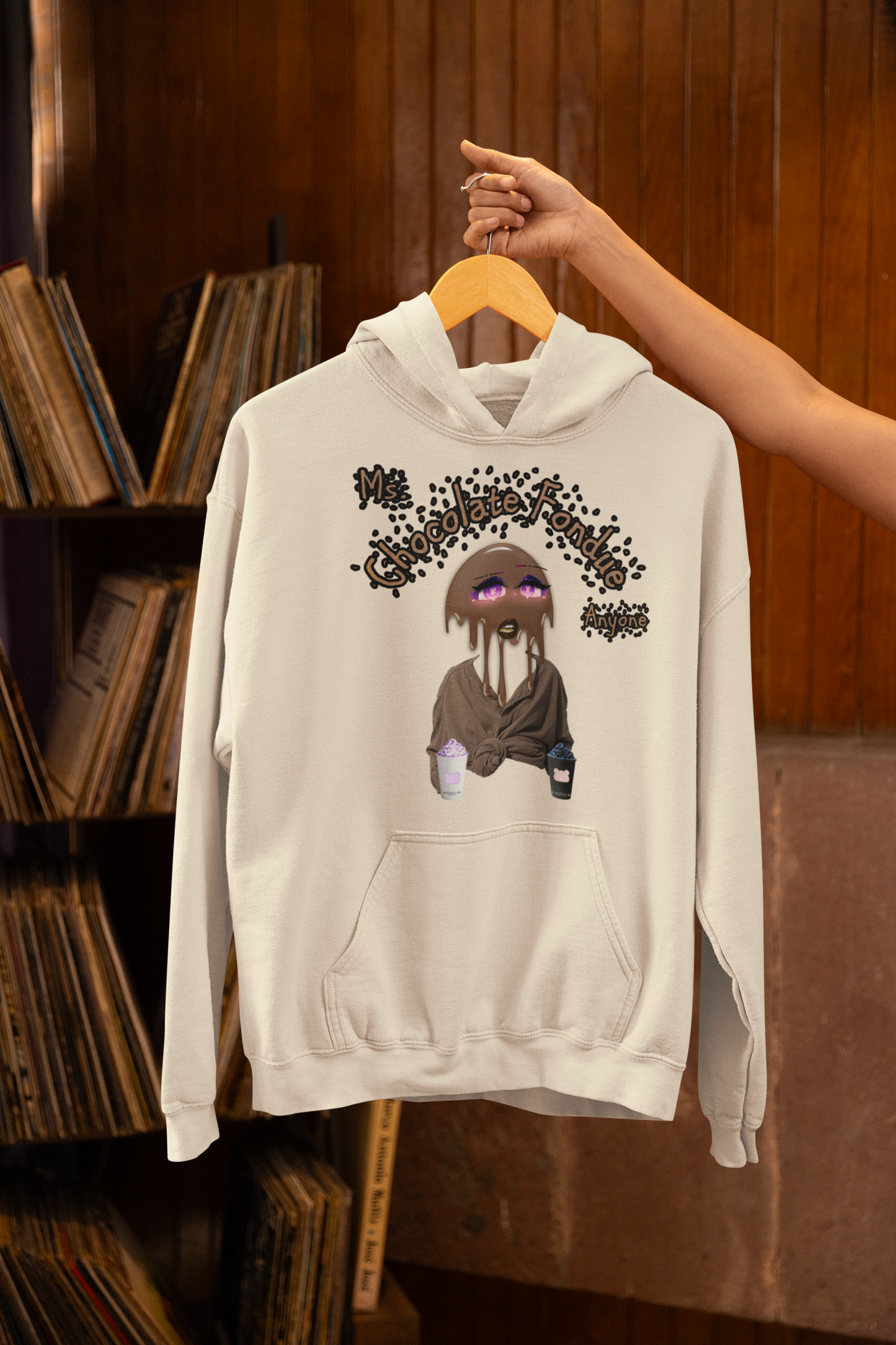 Ms. Chocolate Fondue Anyone Hoodie