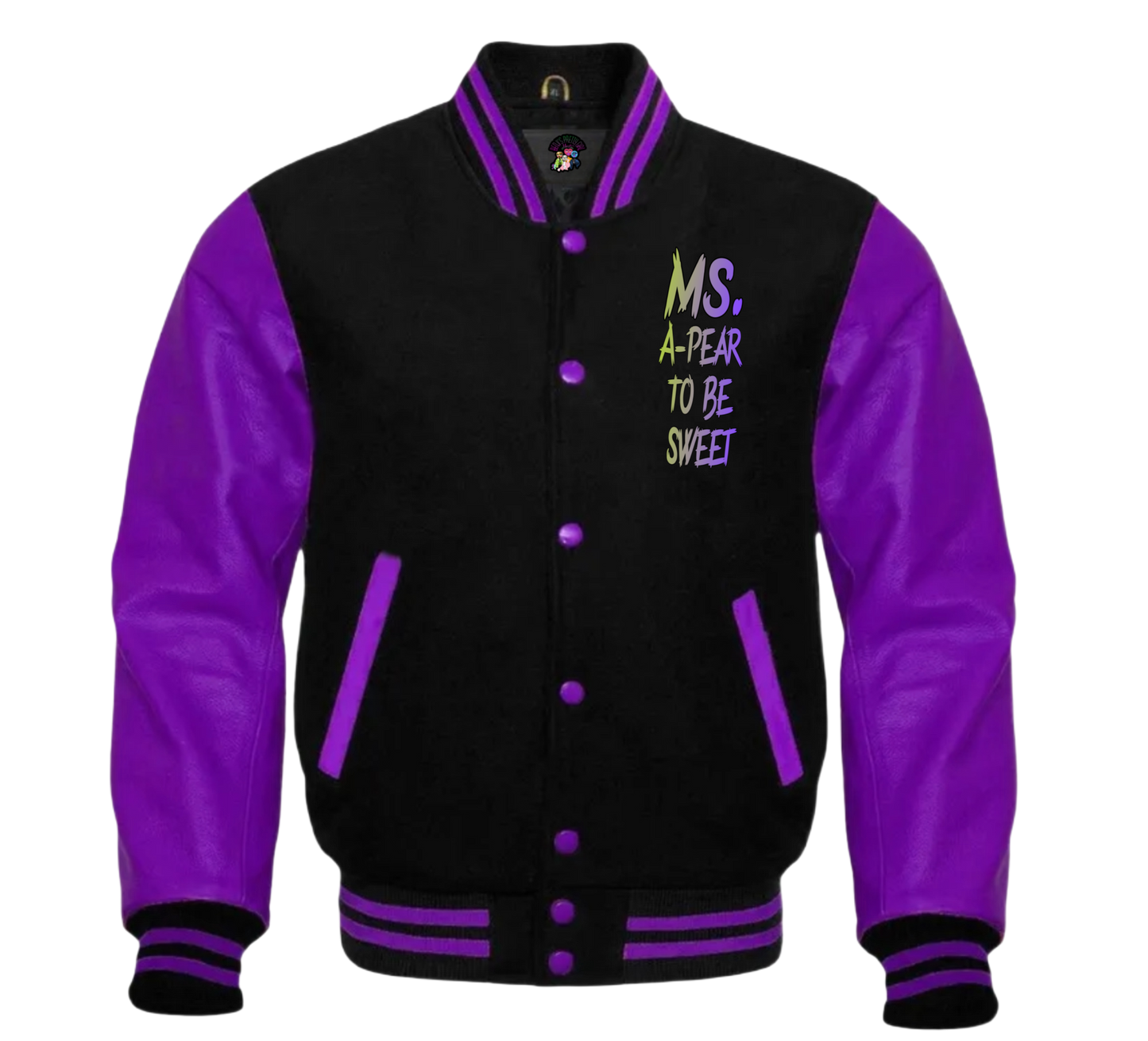 The A-Pear to be Sweet One Varsity Jacket