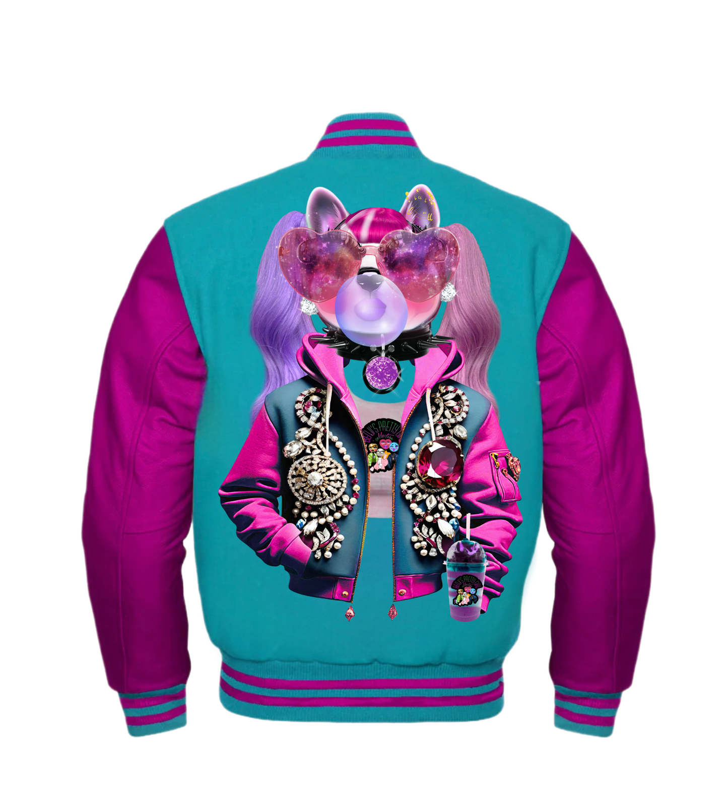 The Baddest Woof Out Of The Pack Varsity Jacket