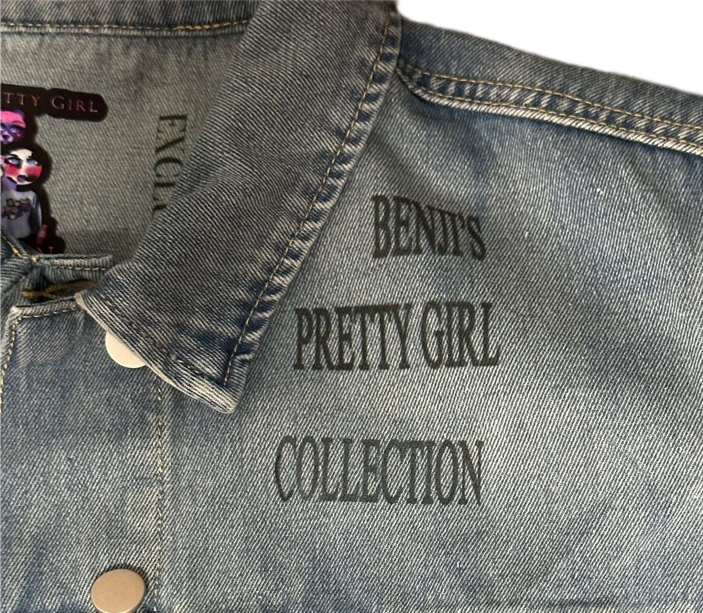 Ms. This My World Denim Jacket (BPGC Jackets)