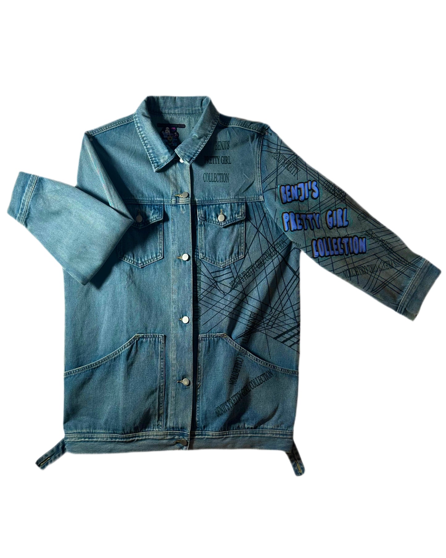 Ms. This My World Denim Jacket (BPGC Jackets)