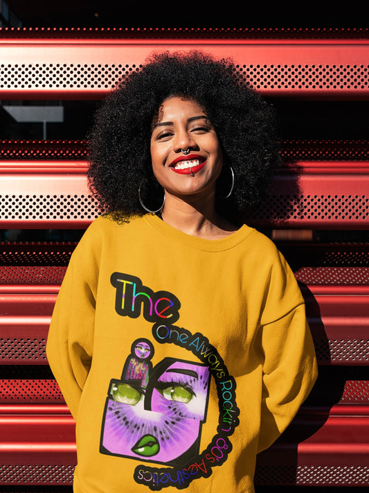 The One Always Rockin 80’s Aesthetics (BUC) Crew Neck