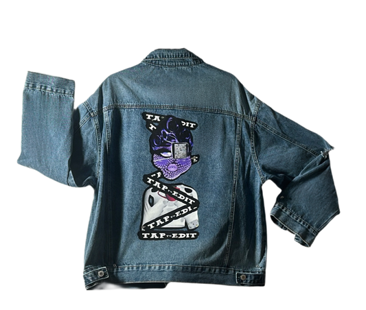 The Silent But Deadly One Denim Jacket (BPGC Jackets)