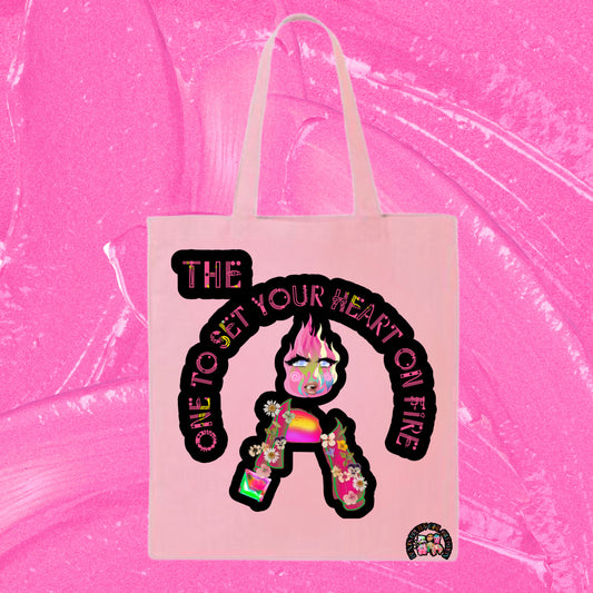 The One to Set Your Heart on Fire Tote